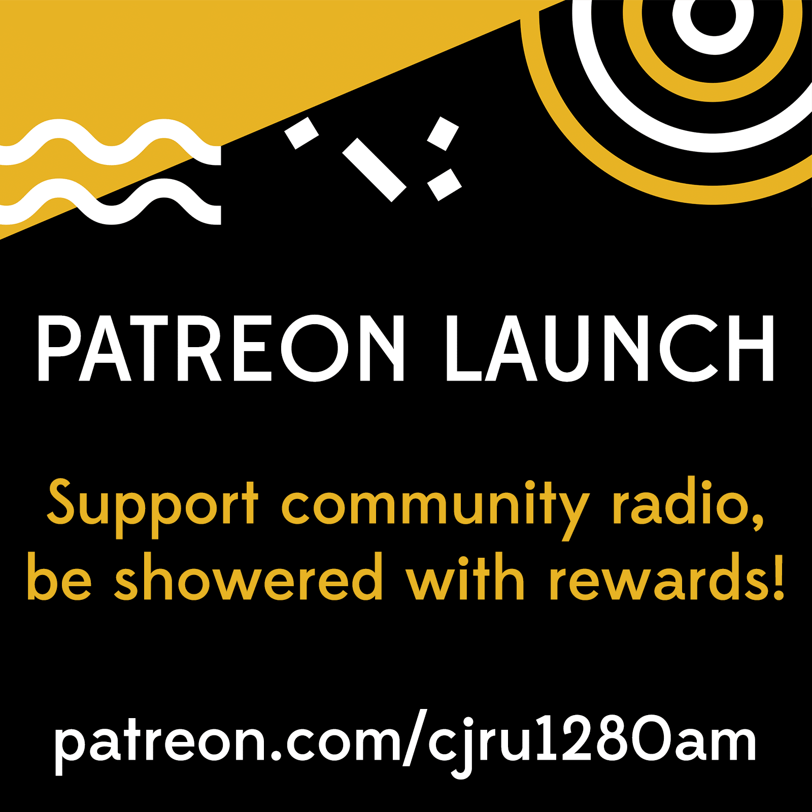 Featured Image for CJRU's Patreon Is Now Live! courtesy of   | CJRU